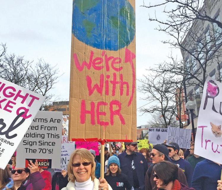 A Man at the Women’s March