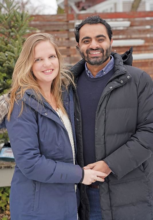 Jatin Dua and Sanne Ravensbergen