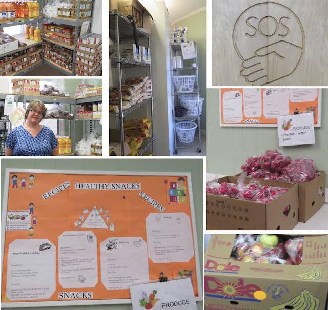 A Visit to the SOS Community Services Food Pantry