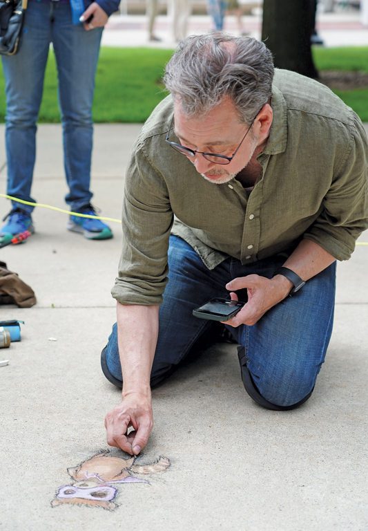 Chalk Artist David Zinn