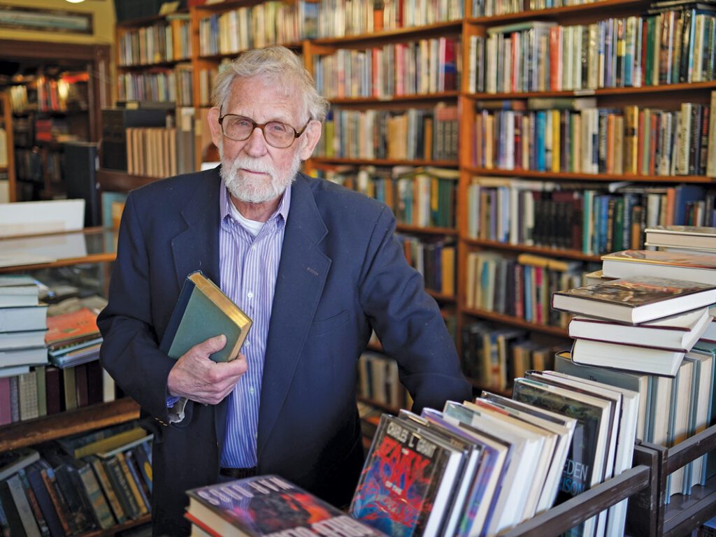 Bookseller Jay Platt
