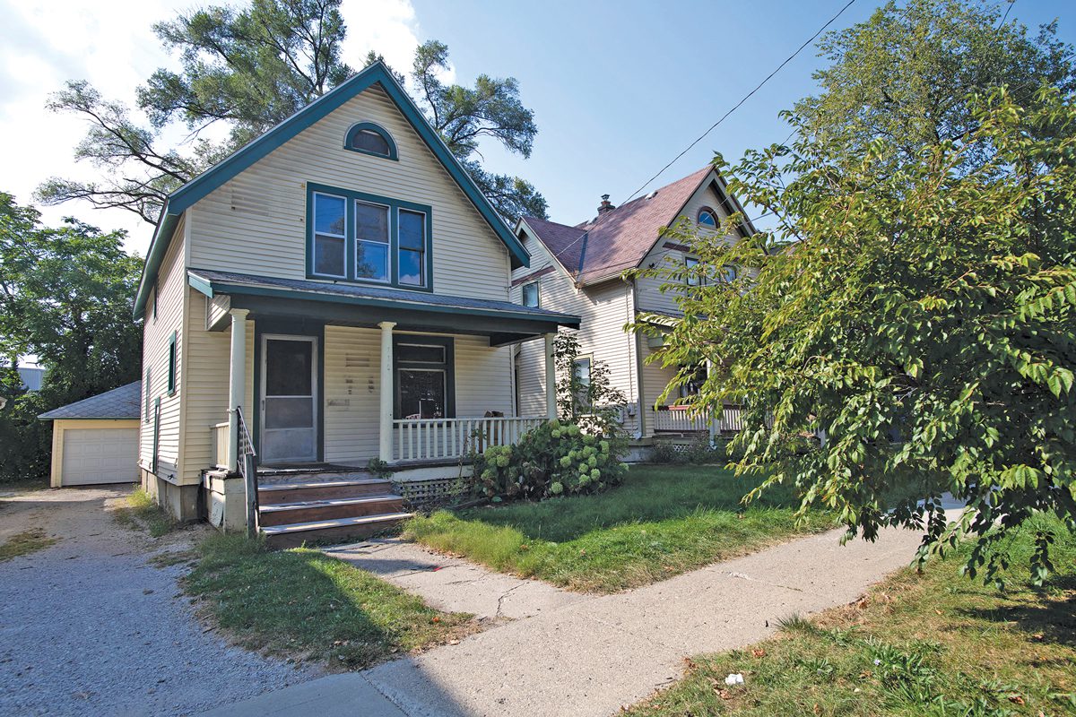 A house at 730 S Division.