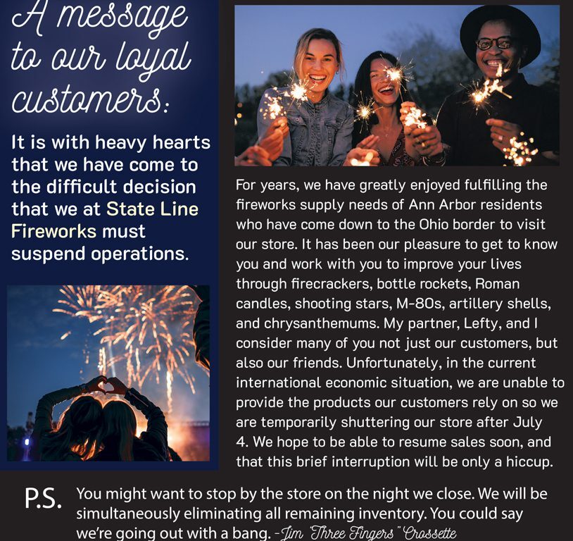 State Line Fireworks