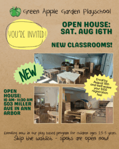 Green Apple Garden Playschool Open House 8-16-2025