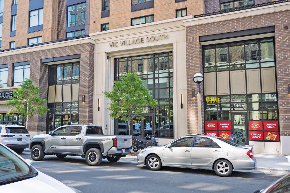 exterior of a building called Vic Village South