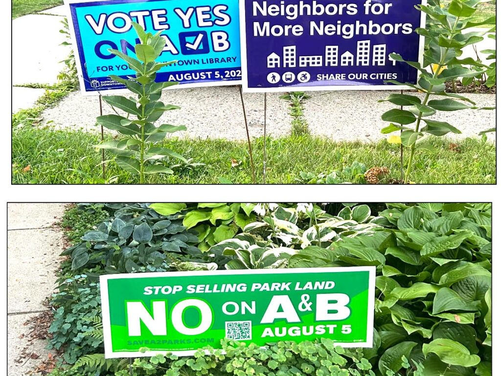 Library Lot Referendum Heats Up