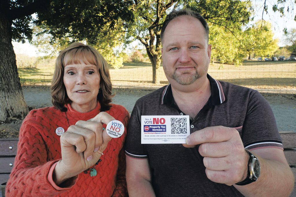 Kathy Griswold and Adam de Angeli