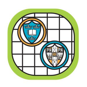 Stained glass illustration