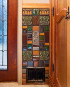 Entryway tile detail