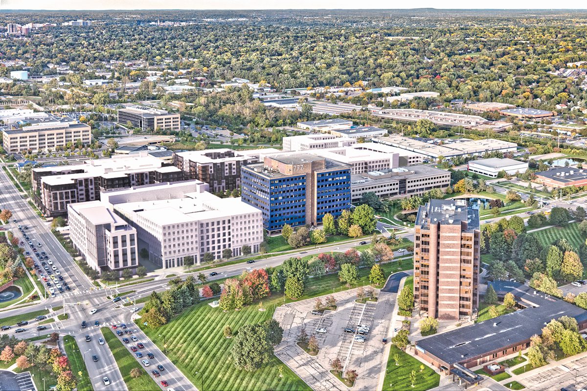 Rendering of the Arbor South development. 