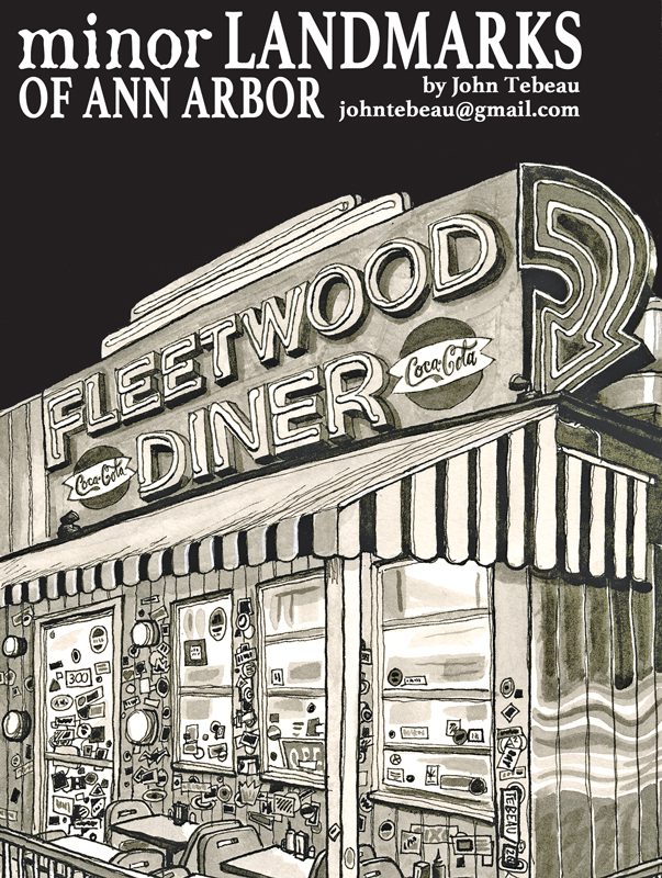 Illustration of the Fleetwood Diner