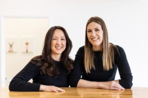 Stephanie Miller and Krista Parker