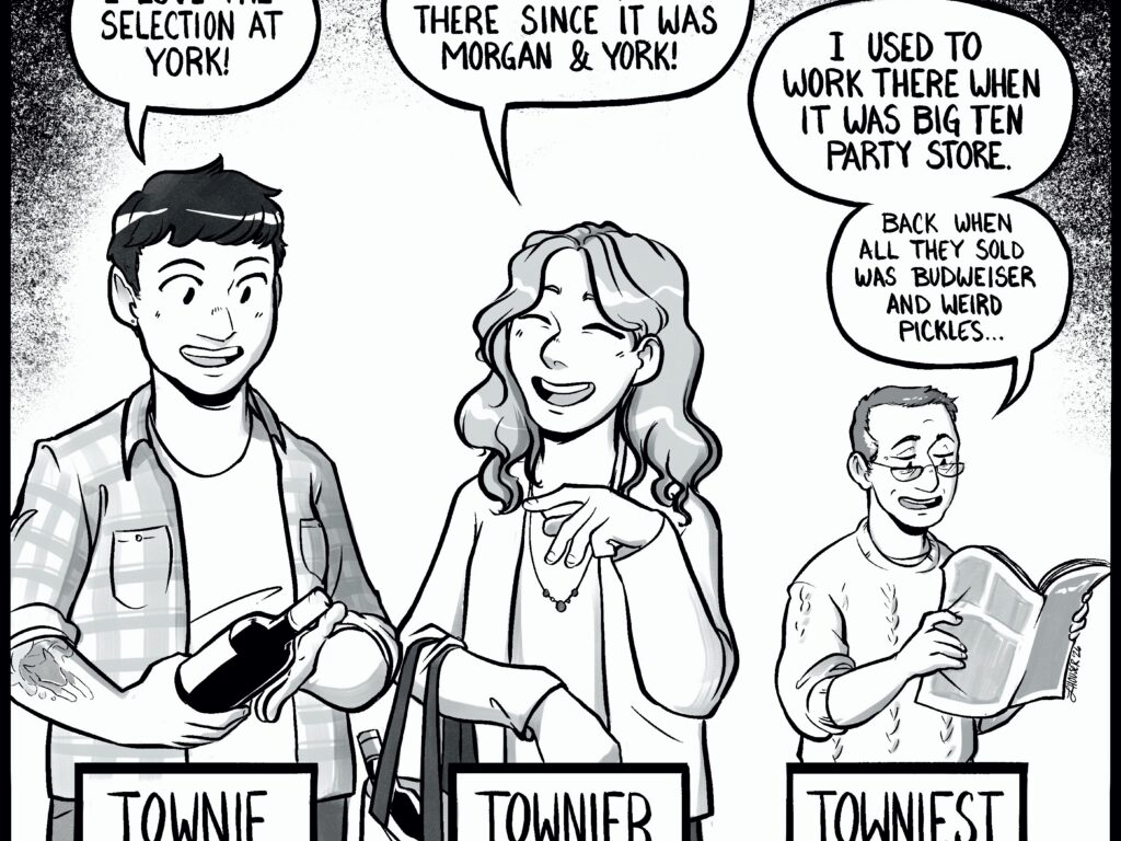 Townie, Townier, Towniest