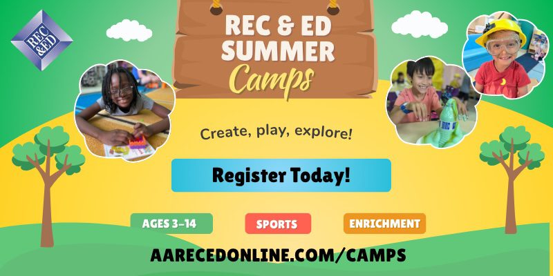 advertisement Rec and ed camps register today