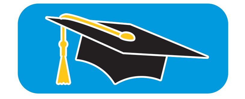 Illustration of a graduation cap