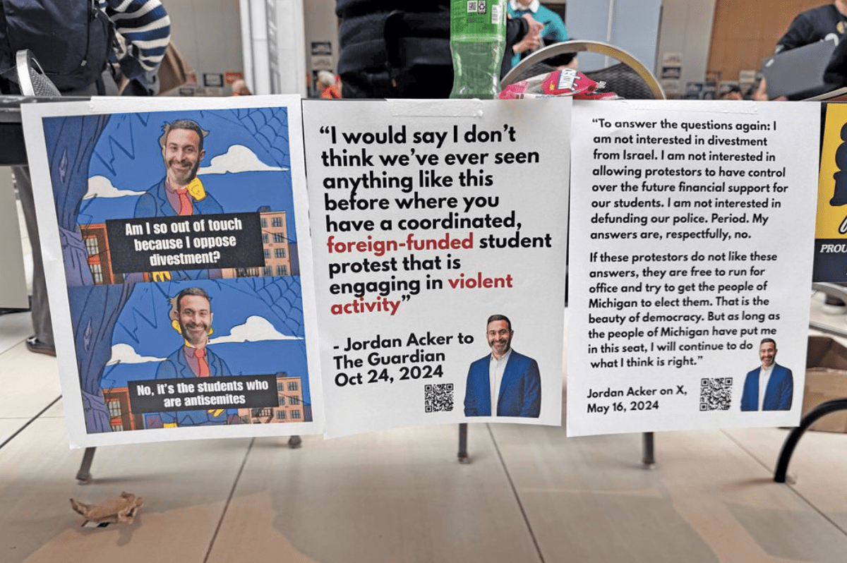 sign opposing regent Jordan Acker