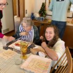Margaret Laird at her 100th birthday party