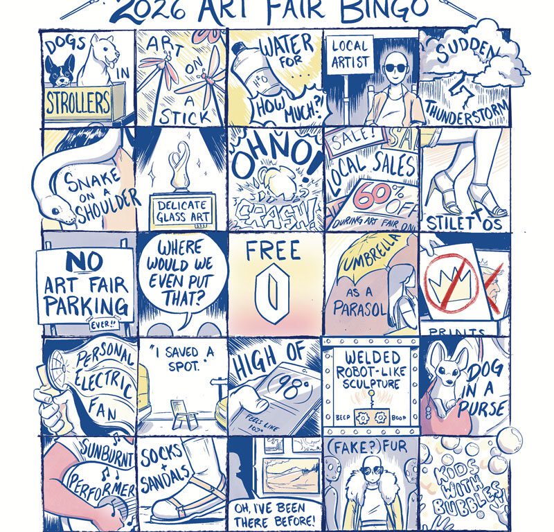 A People’s History of Art Fair Bingo