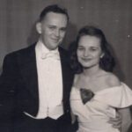 Margaret Laird with John R. Laird, Esq. on their wedding day