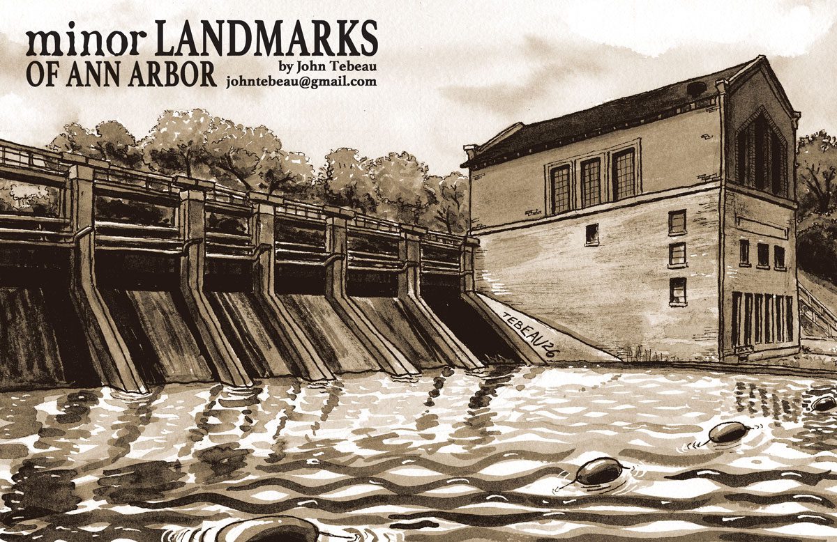 Illustration of Barton Dam