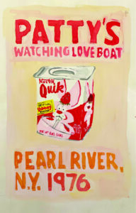 WSG Gallery’s Summer Invitational 2026 includes both long-time gallery artists and invited creators for a total of 24 experienced artists working in a variety of media.Image: “Strawberry Quik,” tempera paint on paper, by Kate Uleman 