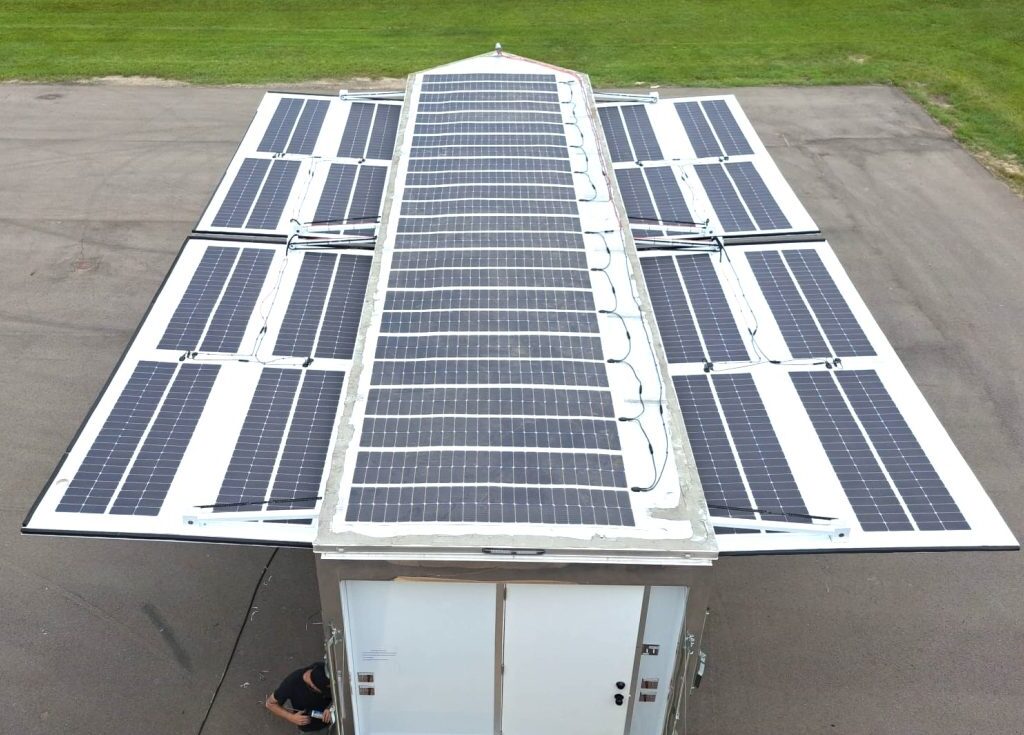 Ann Arbor’s new portable nanogrid, Sesame Solar